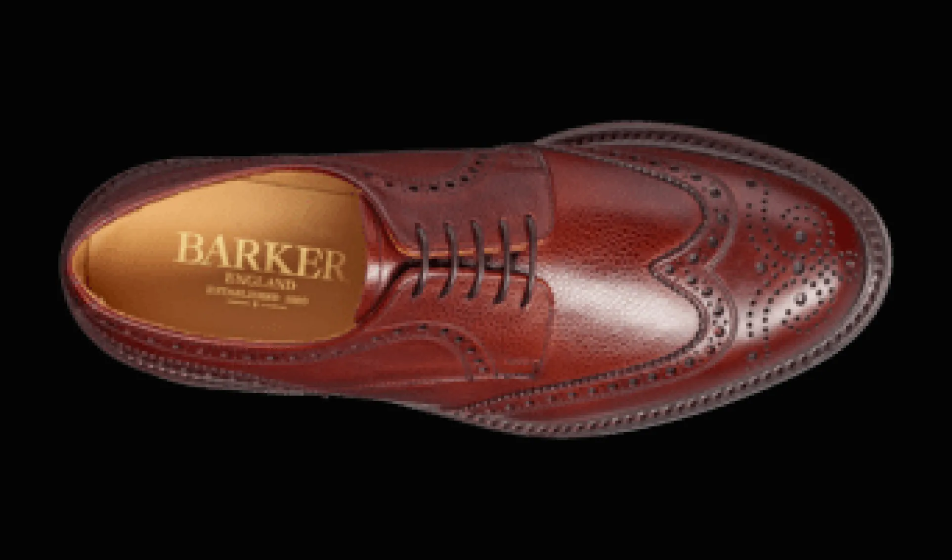 Barker Men's Kelmarsh Leather Brogue Shoes 4250/77
