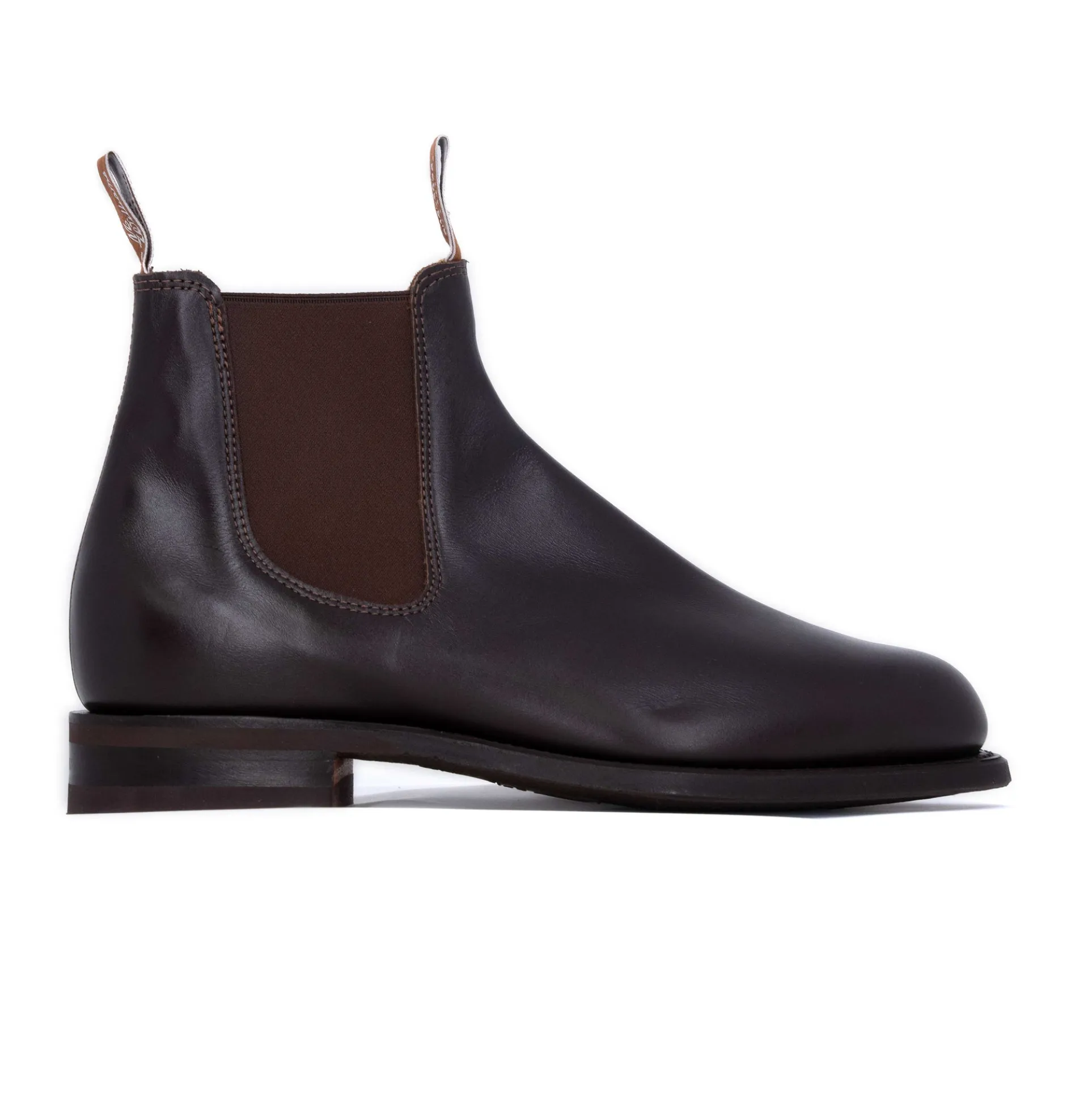 R.M. Williams Men's Comfort Turnout Leather Slip-On Boots B530Y/41