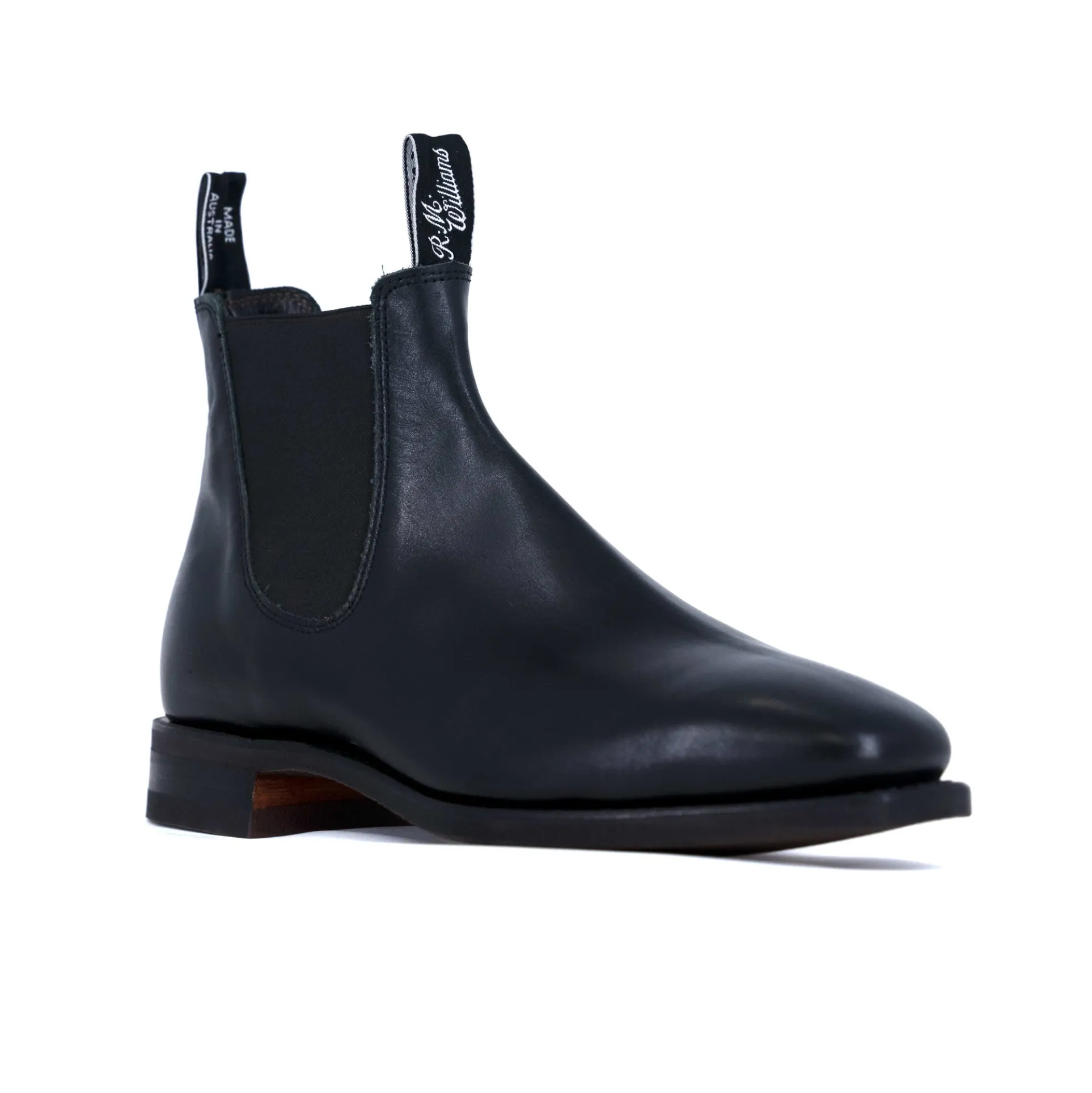 R.M. Williams Men's Comfort Craftsman Leather Slip-On Boots B543Y/02