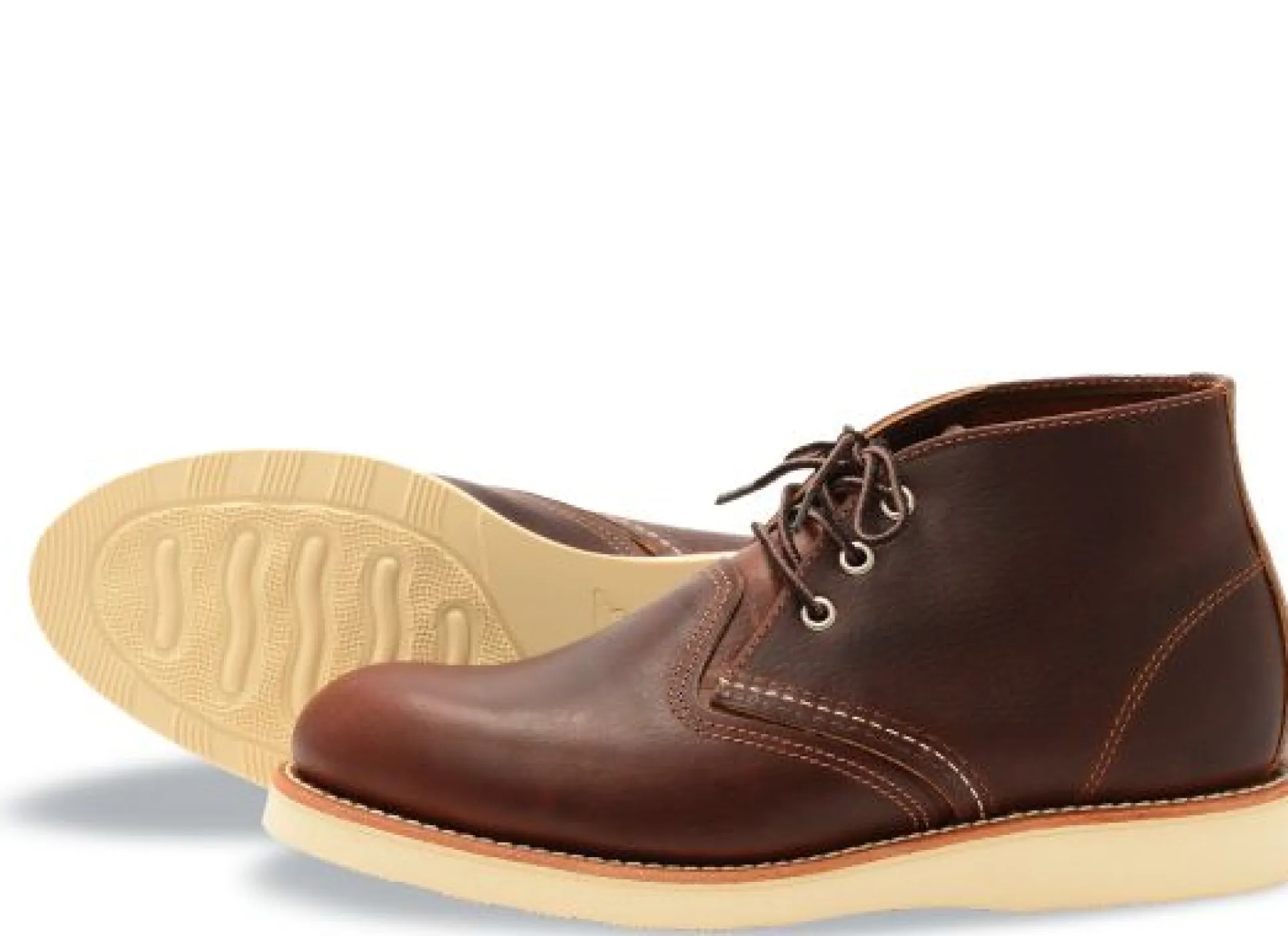 Red Wing Men's Work Chukka Leather Lace-Up Boots 3141