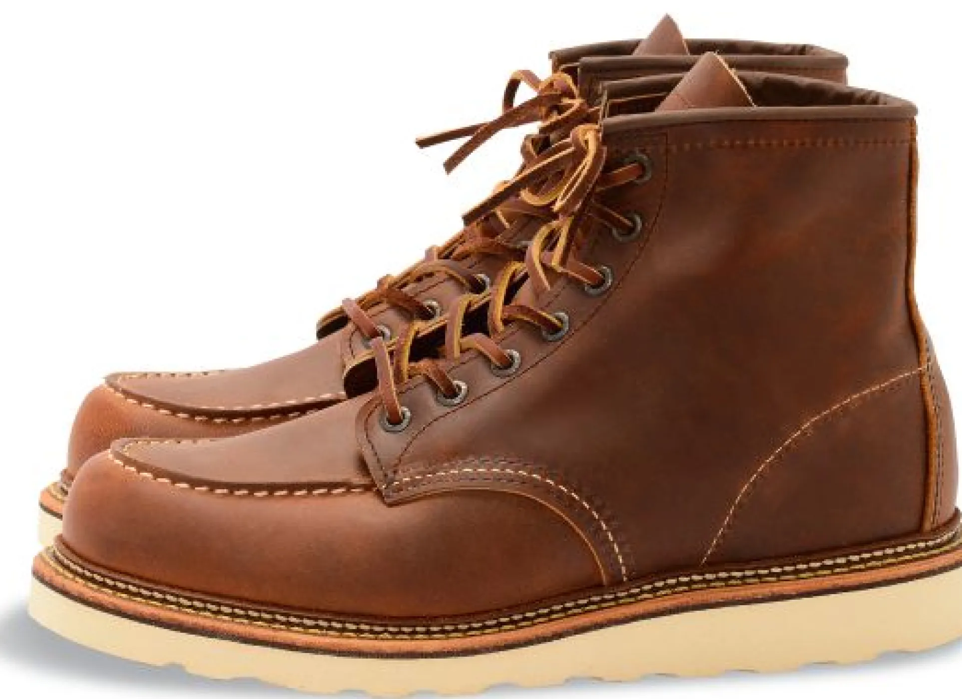 Red Wing Men's Classic Moc Leather Lace-Up Boots 1907