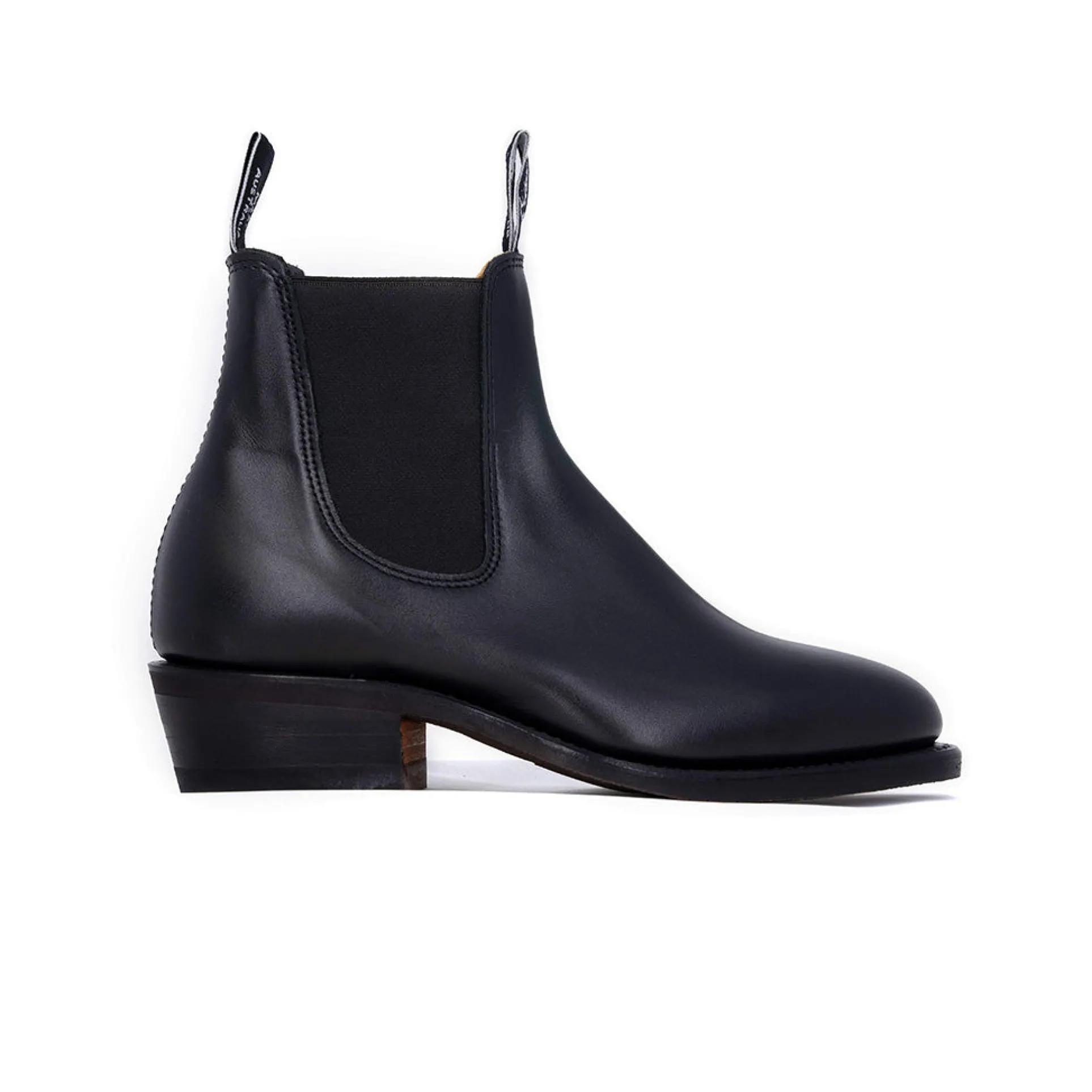 R.M. Williams Women's Lady Yearling Leather Slip-On Boots B522Y/02