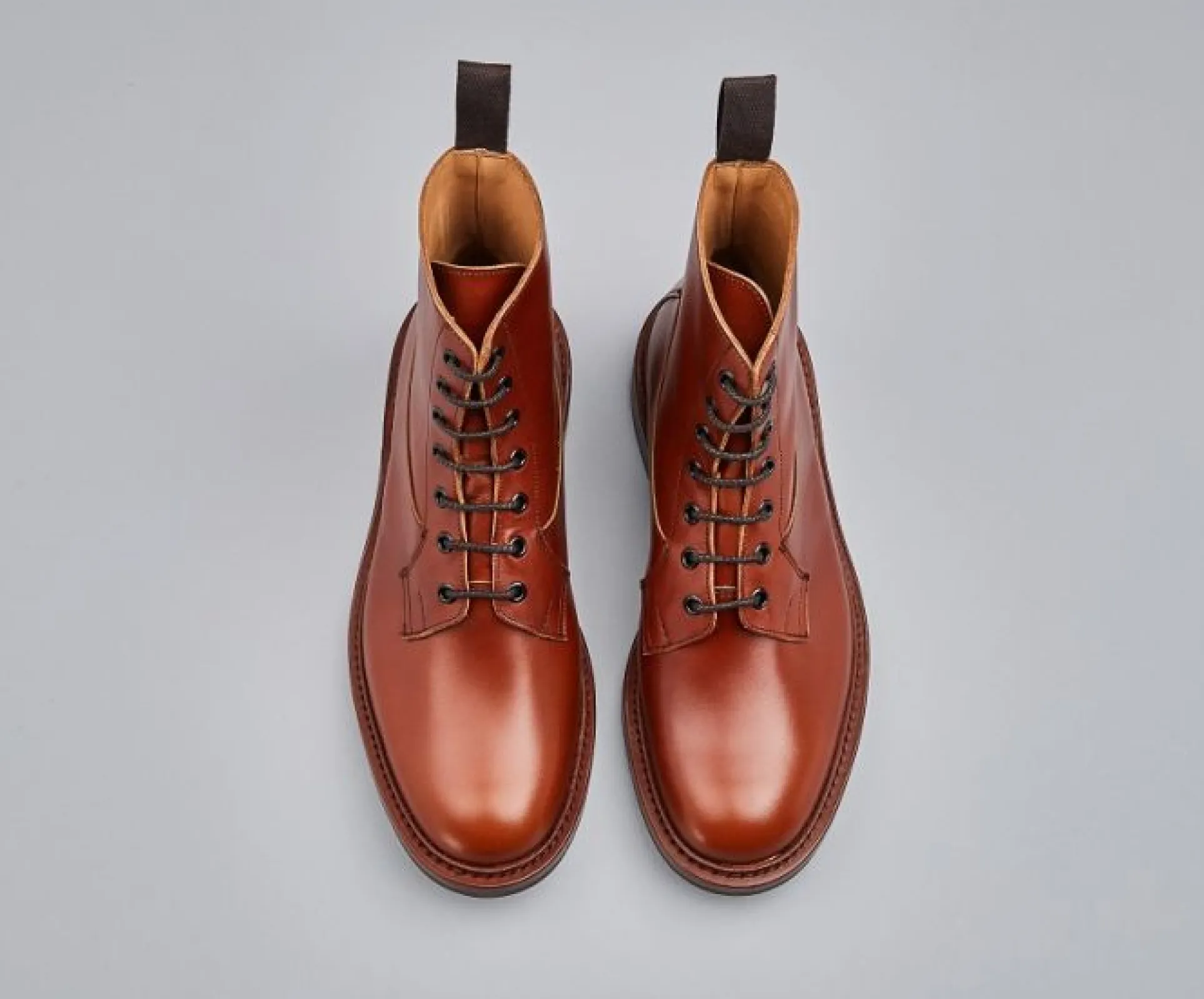 Tricker's Men's Burford Leather Derby Boots 5635/5