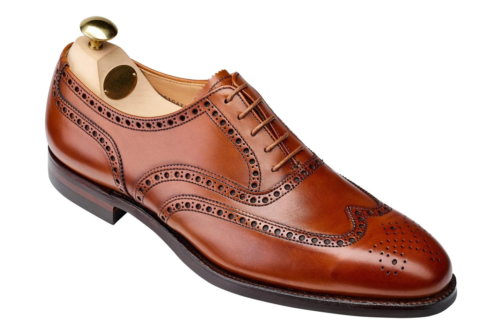 Crockett & Jones Men's Westgate 2 Leather Lace-Up Shoes