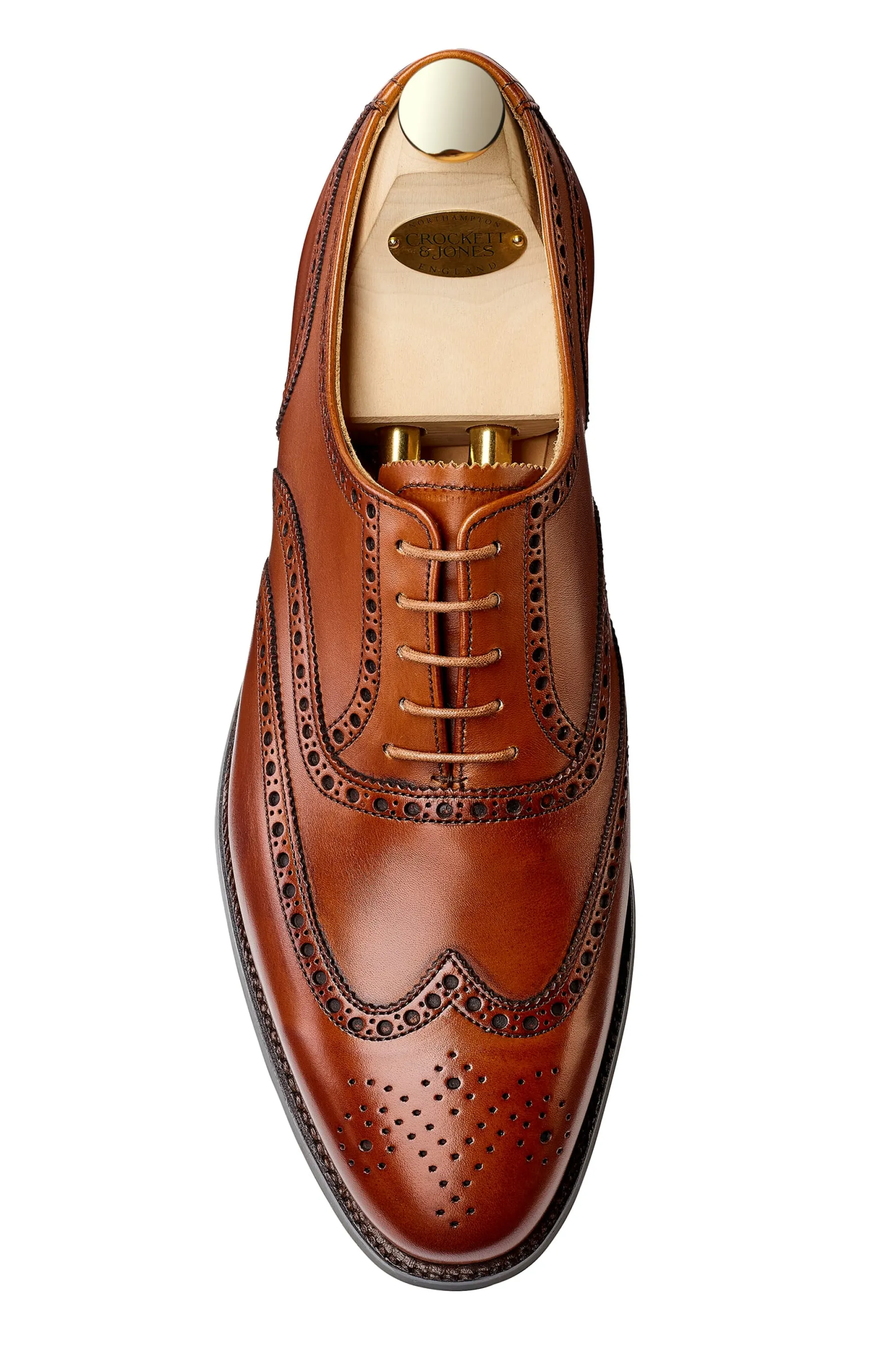 Crockett & Jones Men's Westgate 2 Leather Lace-Up Shoes