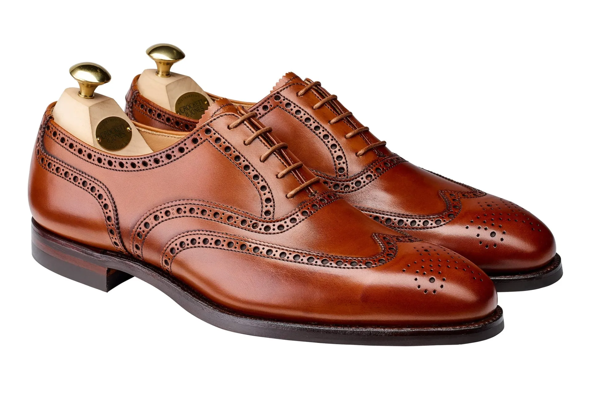 Crockett & Jones Men's Westgate 2 Leather Lace-Up Shoes