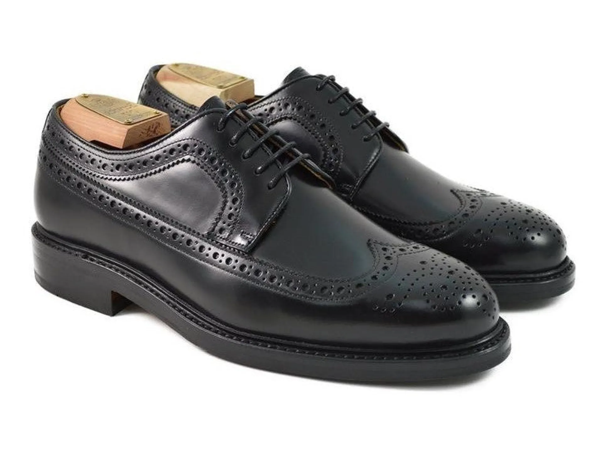 Berwick Men's Derby Brogue Leather Lace-Up Shoes 3681/K2