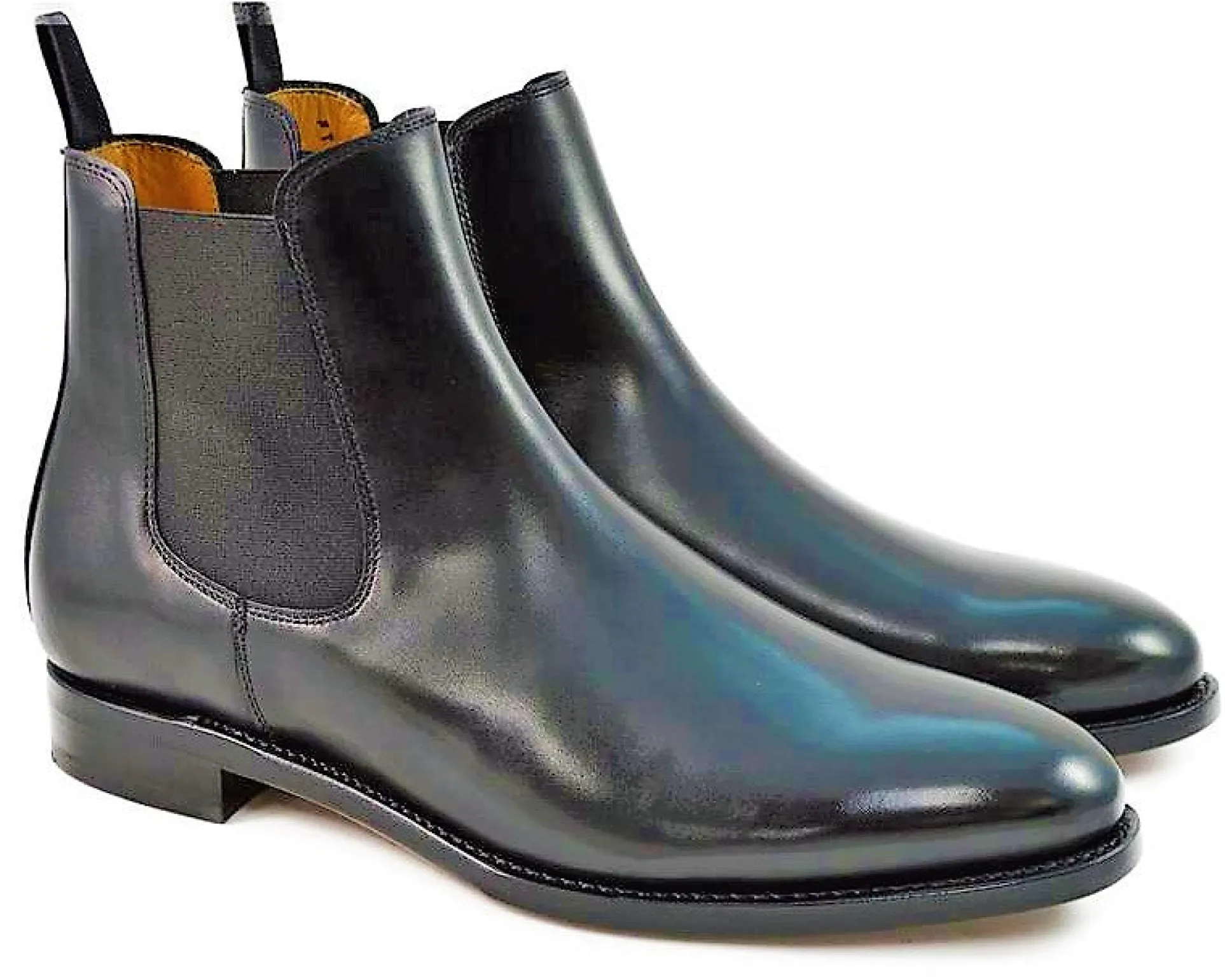 Berwick Men's Chelsea Leather Pull-On Boots 303/K1