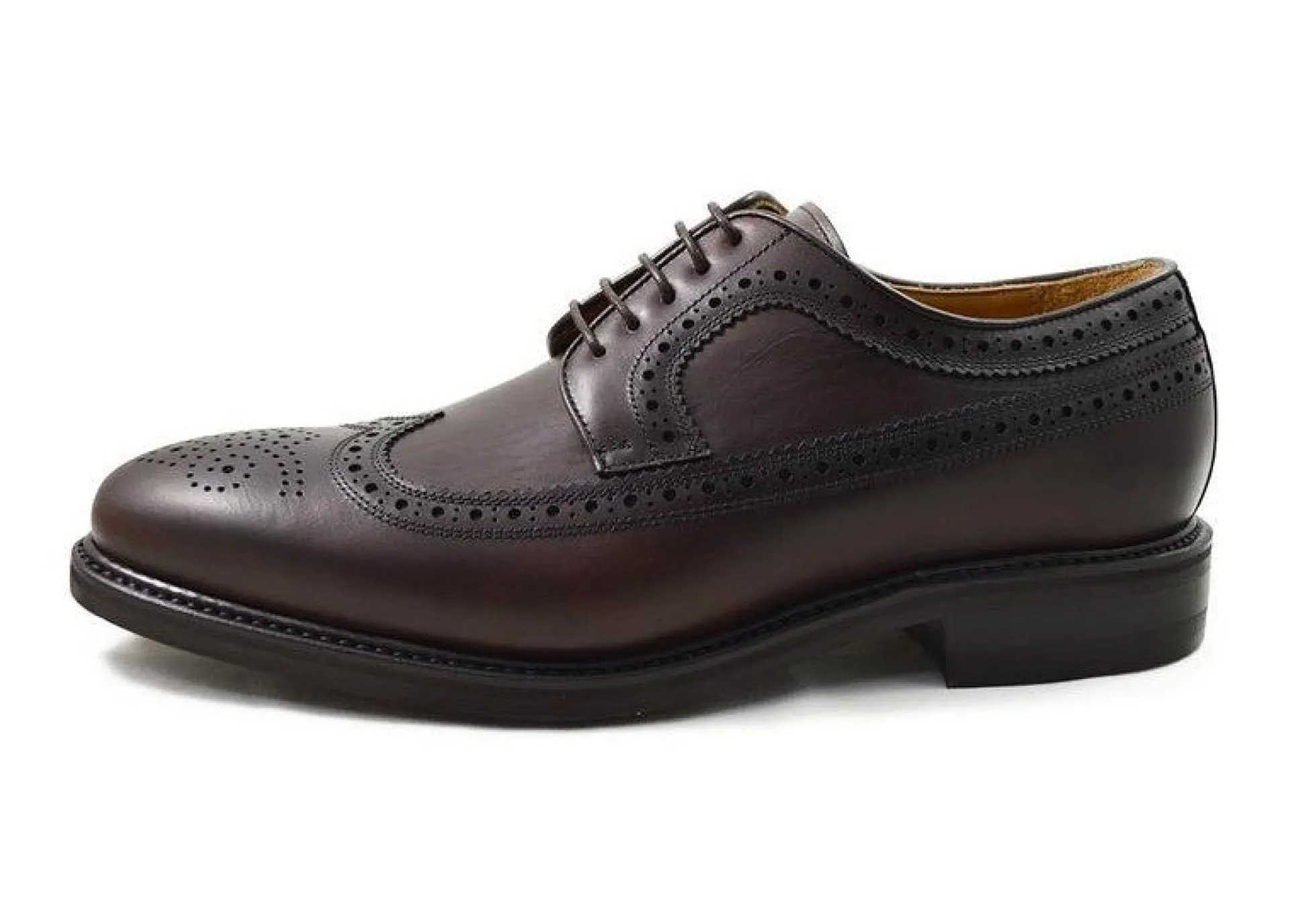 Berwick Men's Waxed Leather Brogue Shoes 2562/K1