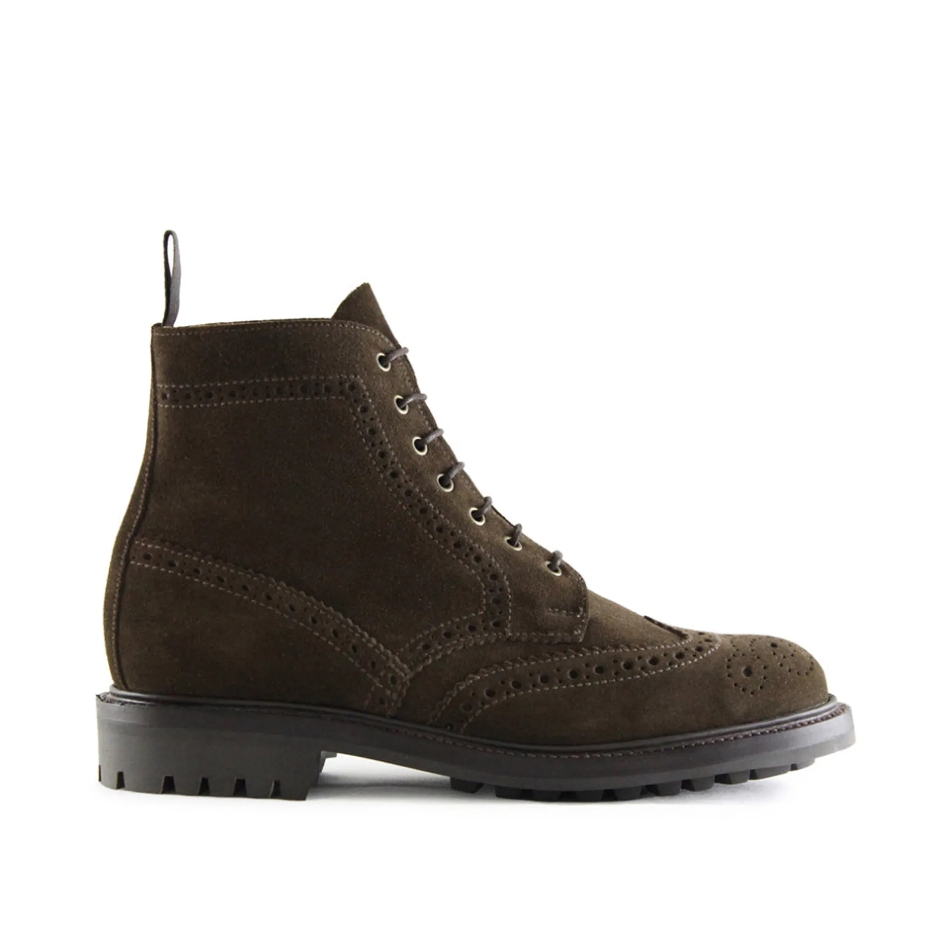 Sanders Men's Cheltenham Suede Brogue Boots 8317/L