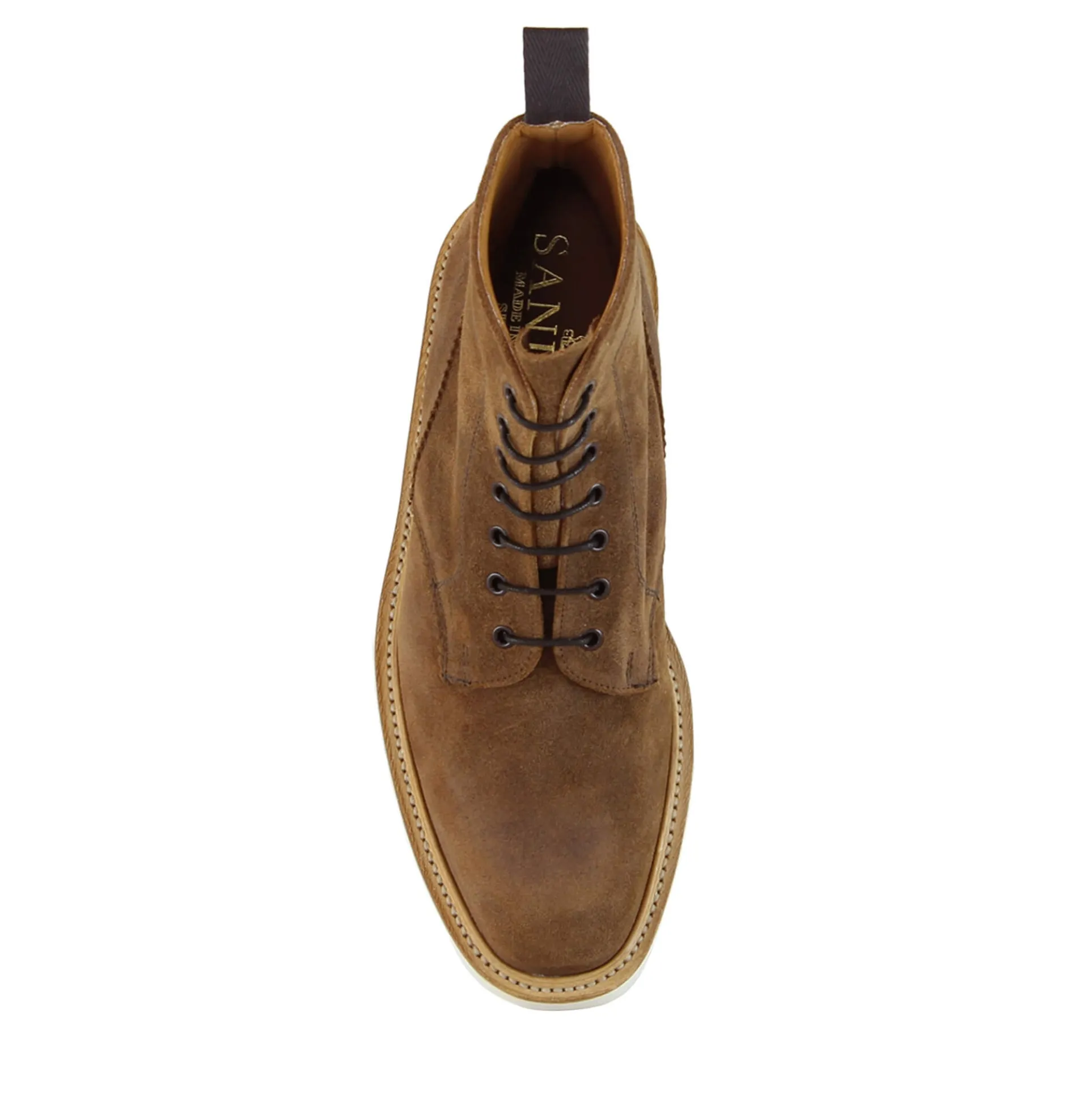 Sanders Men's Curtis Suede Lace-Up Boots 2052/Sws