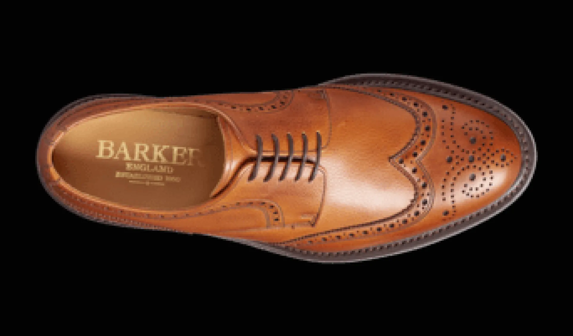 Barker Men's Kelmarsh Leather Brogue Shoes 4250/27