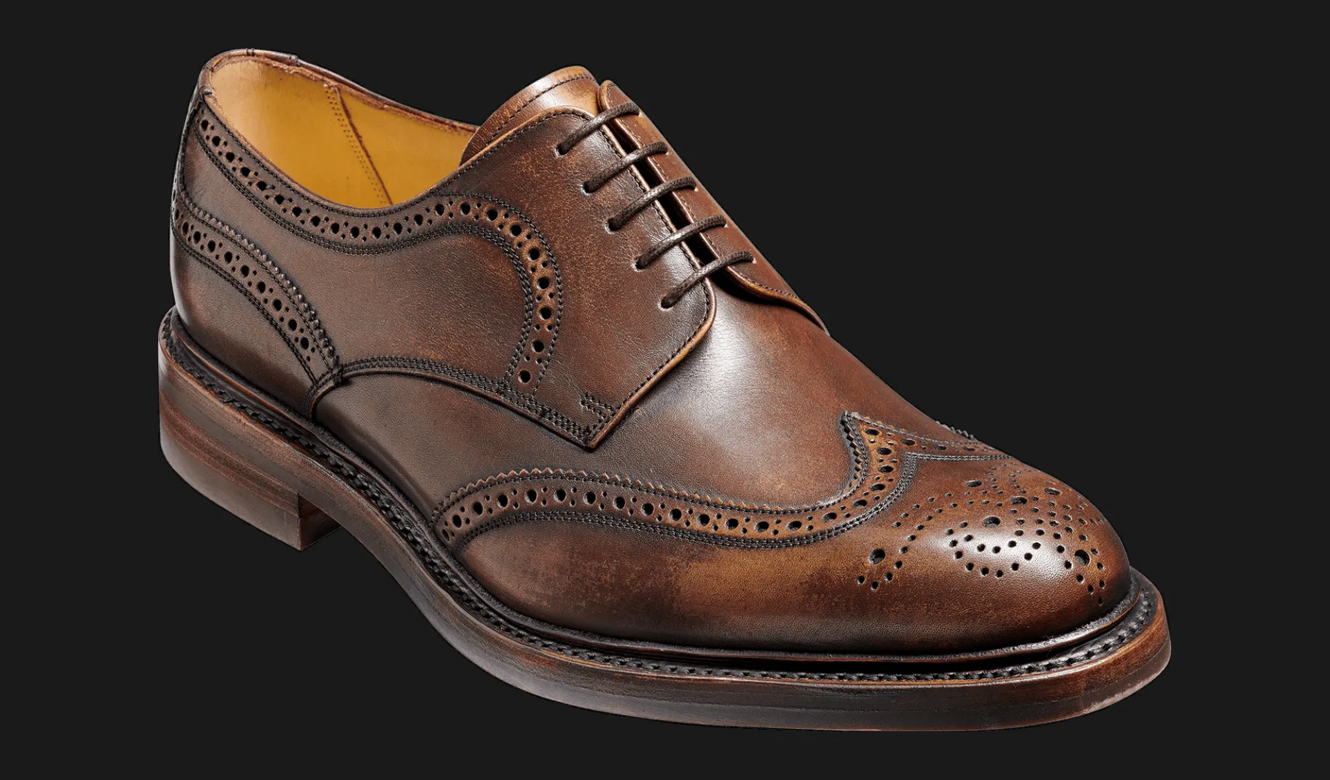 Barker Men's Kelmarsh Leather Brogue Shoes 4250/27