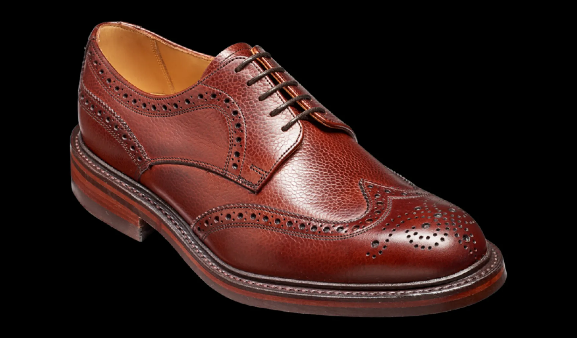 Barker Men's Kelmarsh Leather Brogue Shoes 4250/27