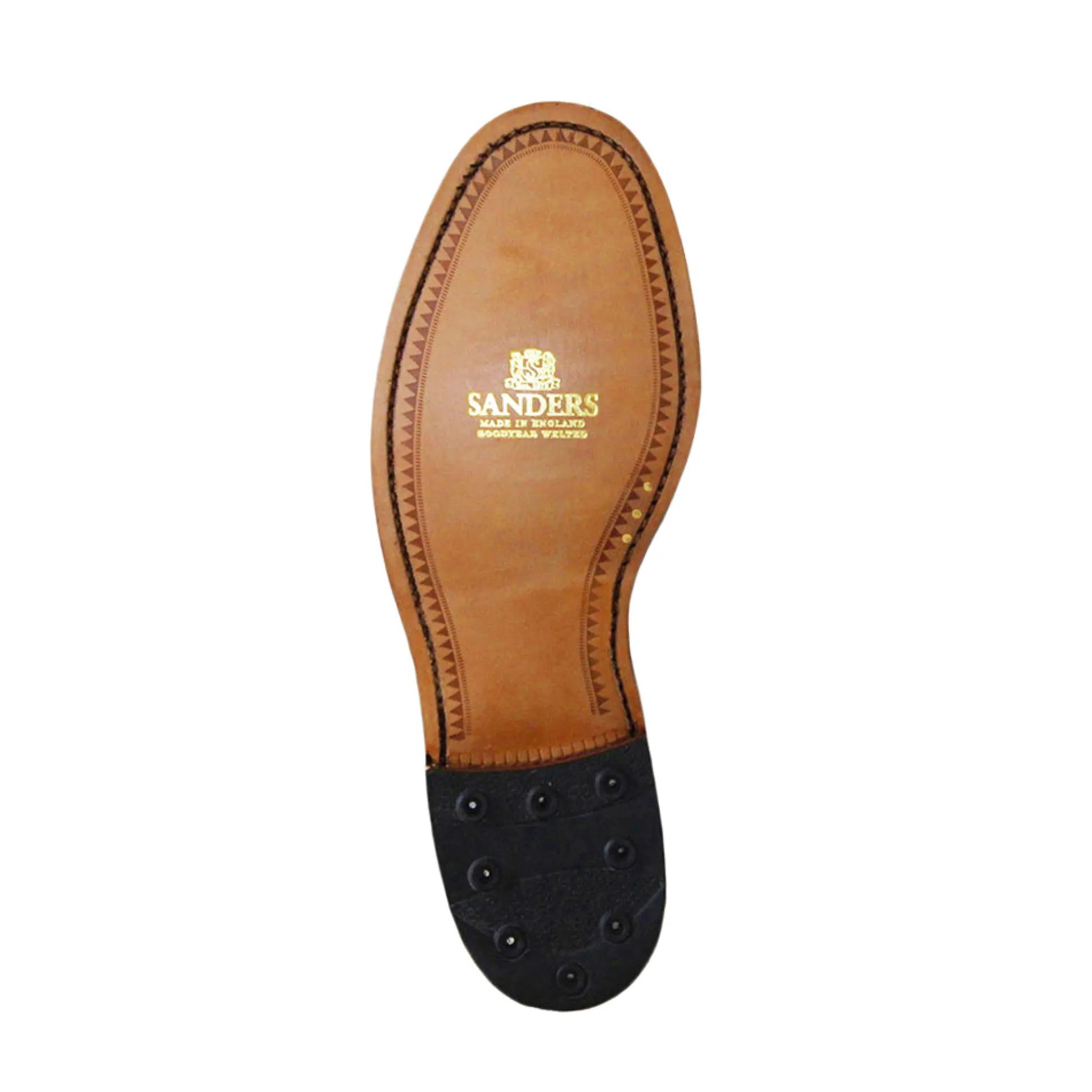 Sanders Men's Braemar Leather Brogue Shoes 5597/B