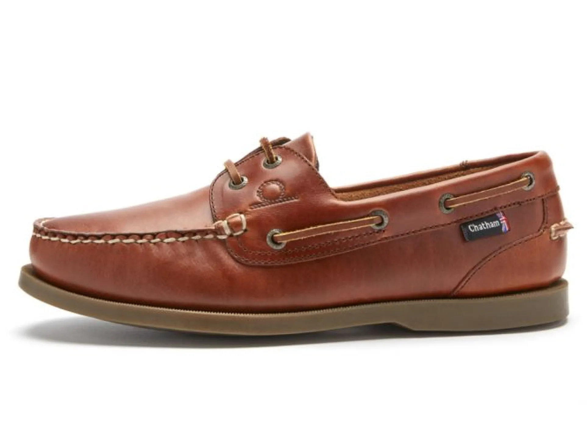 Chatham Men's Deck Ii G2 Leather Lace-Up Boat Shoes